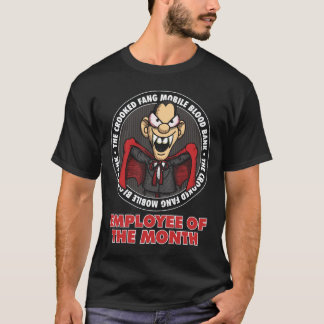 Gekrümmtes Reißzahn Bloodbank Shirt 1