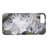 Gekühlter heraus Schnee-Leopard Case-Mate iPhone Hülle (Rückseite (Horizontal))