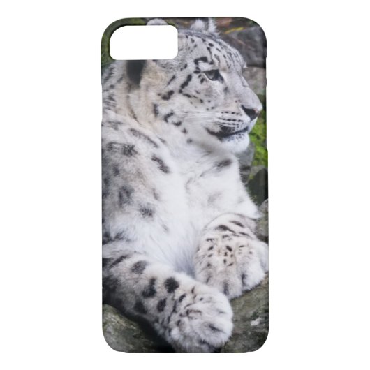 Gekühlter heraus Schnee-Leopard Case-Mate iPhone Hülle (Rückseite)