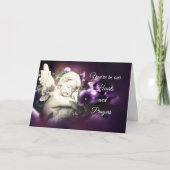 Gekümmert. Fehlgeburt, Totgeburt, Beileid Karte (Vorderseite)