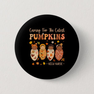 Gekümmert für das Niedliche Pumkin Halloween Nuren Button