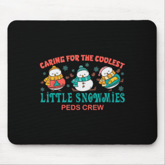 Gekümmert für die Coolststen Schneemassen Peds Cre Mousepad