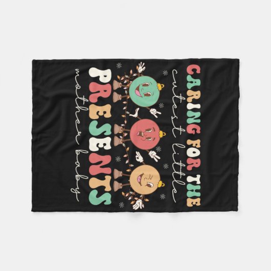 Gekümmert für die Niedlichen kleinen Geschenke MBU Fleecedecke (Vorderseite (Horizontal))