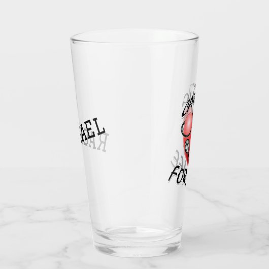 Gekümmert Glas (Rechts)