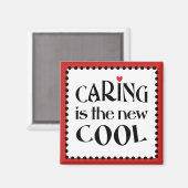 Gekümmert ist das neue COOL Magnet (Vorderseite/Rückseite)