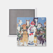 Gekümmert Magnet (Vorderseite/Rückseite)