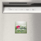 Gekümmert Menschen bewirken einen Unterschied Magnet (In Situ (Geschirrspüler))