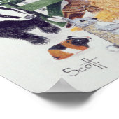 Gekümmert Poster (Ecke)