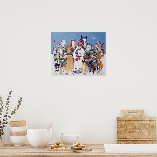 Gekümmert Poster (Küche)