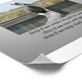 Gekümmert Poster (Ecke)