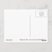 Gekümmert Postkarte (Rückseite)