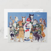 Gekümmert Postkarte (Vorne/Hinten)