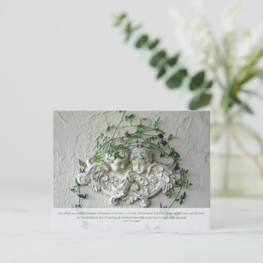 Gekümmert Postkarte (Stehend Vorderseite)