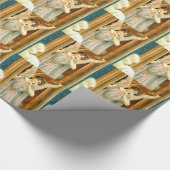 Gel im Glockenturm Geschenkpapier (Ecke)