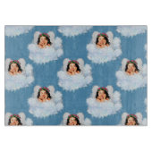 Gel in der Wolkendecke 3-11x8 GLASSCHNEIBE Schneidebrett (Vorderseite)