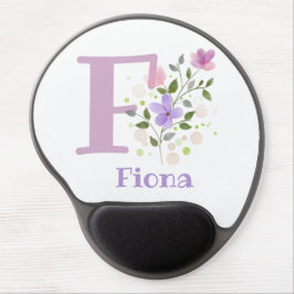Gel Mouse Pad Initial Plus Name & Blume Design