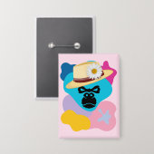 Gel Mousepad Button (Vorderseite/Rückseite)