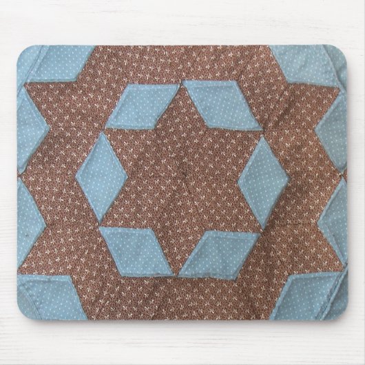 Gel Mousepad - Castle Quilt Muster (Vorne)