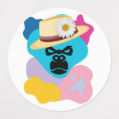 Gel Mousepad Etiketten (Design 2)