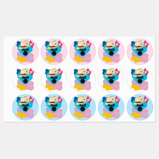 Gel Mousepad Etiketten (Blatt)