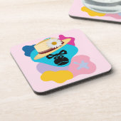 Gel Mousepad Getränkeuntersetzer (Linke Seite)