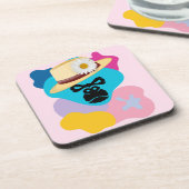 Gel Mousepad Getränkeuntersetzer (Linke Seite)