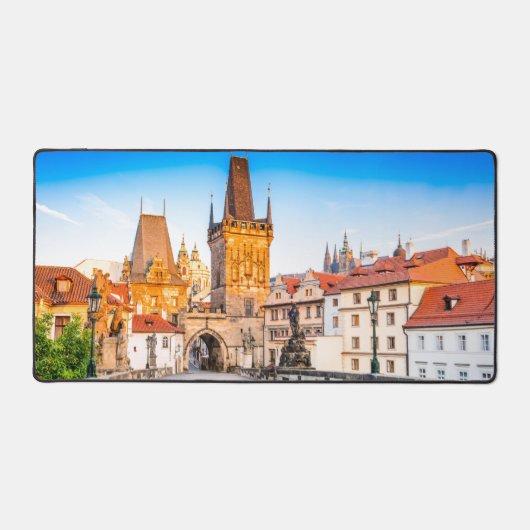 Gel Mousepad Prag Schreibtischunterlage (Vorderseite)