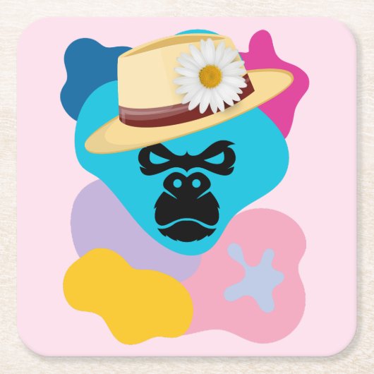 Gel Mousepad Rechteckiger Pappuntersetzer (Vorderseite)
