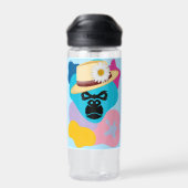 Gel Mousepad Trinkflasche (Rückseite)