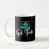 Gel Yeah Sonographen Ultrasound Tech Kaffeetasse (Links)