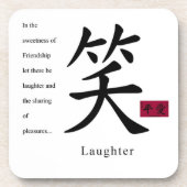 Gelächter 1 untersetzer (Vorderseite)