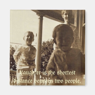 Gelächter ist der kurzste Abstand zwischen 2 Magnet