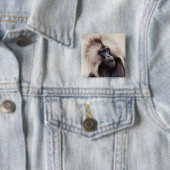 Gelada Baboon, Äthiopien Button (Beispiel)