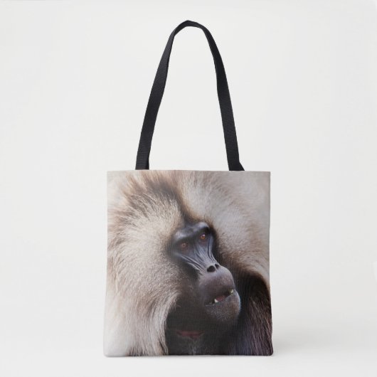 Gelada Baboon, Äthiopien Tasche (Vorderseite)