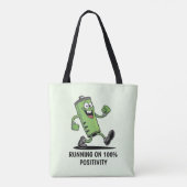 Geladene Batterie Tasche (Rückseite)