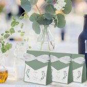 Geladene Geschenkschachteln Grün Eucalyptus