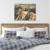 Gelagerte Hoodoos der Badlands Leinwanddruck (Insitu (Schlafzimmer))