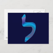 Gelähmt Postkarte (Vorne/Hinten)