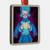 Gelähmt Silbernes Ornament (Rechts)