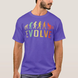 Geländefahrrad-Rennsport Vintag T-Shirt