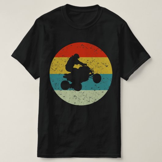 Geländefahrzeug ATV Retrovinateur T-Shirt (Design vorne)