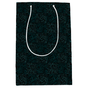 Geländemuster Grün 01bx4.Schwarz Mittlere Geschenktüte