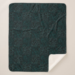Geländemuster Grün 01bx4.Schwarz Sherpadecke