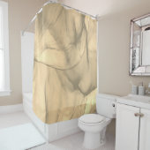 Geländer braun / golden duschvorhang (Beispiel)