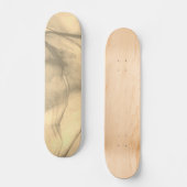 Geländer braun / golden skateboard (Vorderseite)