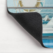 Geländer eines Kreuzschiffs Mousepad (Ecke)