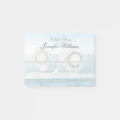 Geländer eines Kreuzschiffs Post-it Klebezettel (Vorderseite)