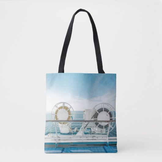 Geländer eines Kreuzschiffs Tasche (Vorderseite)