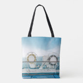 Geländer eines Kreuzschiffs Tasche (Rückseite)