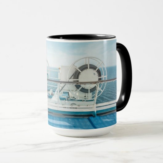 Geländer eines Kreuzschiffs Tasse (VorderseiteRechts)